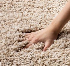 Modern Geometric Hall Rug